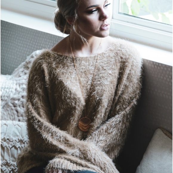 Very J Fuzzy Sweater - Picture 2 of 6